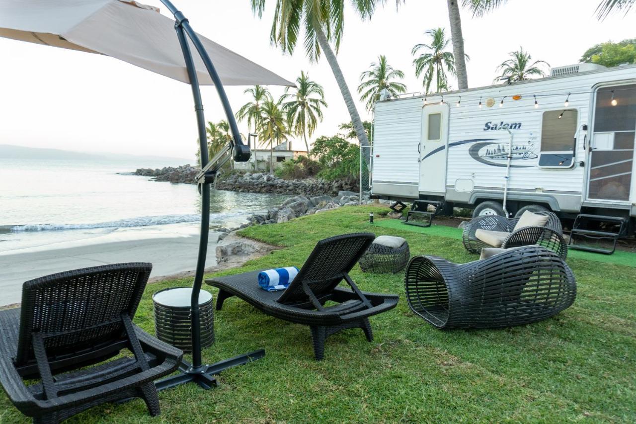 San Blas Rv Park Frente Al Mar Matanchen Eksteriør billede